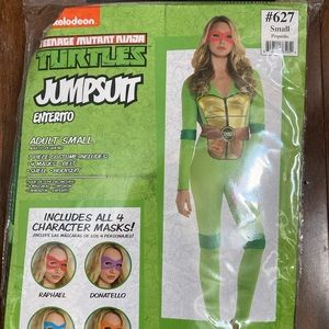 Sexy NINJA TURTLE Jumpsuit Halloween Costume